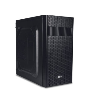 iball Elite with SMPS Micro ATX Cabinet  (Black)